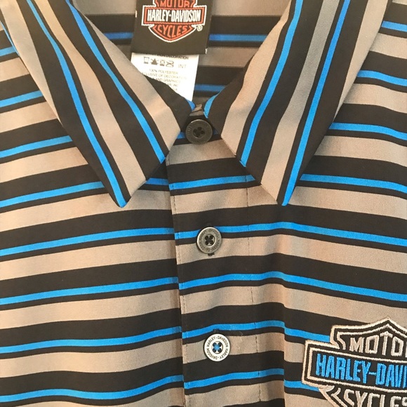 Harley Davidson Golf Shirt - Picture 2 of 2